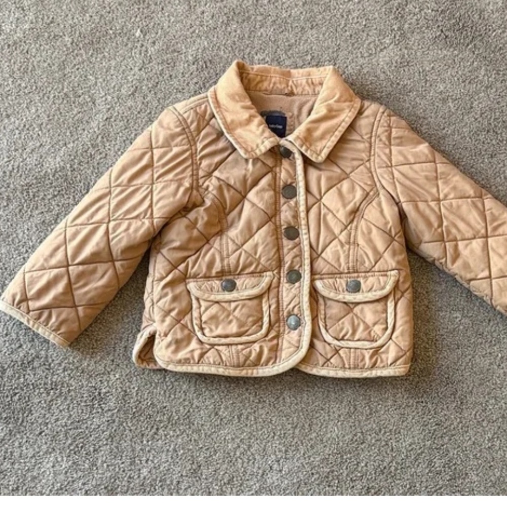 Baby gap quilted fleece lined puffer unisex size 4T